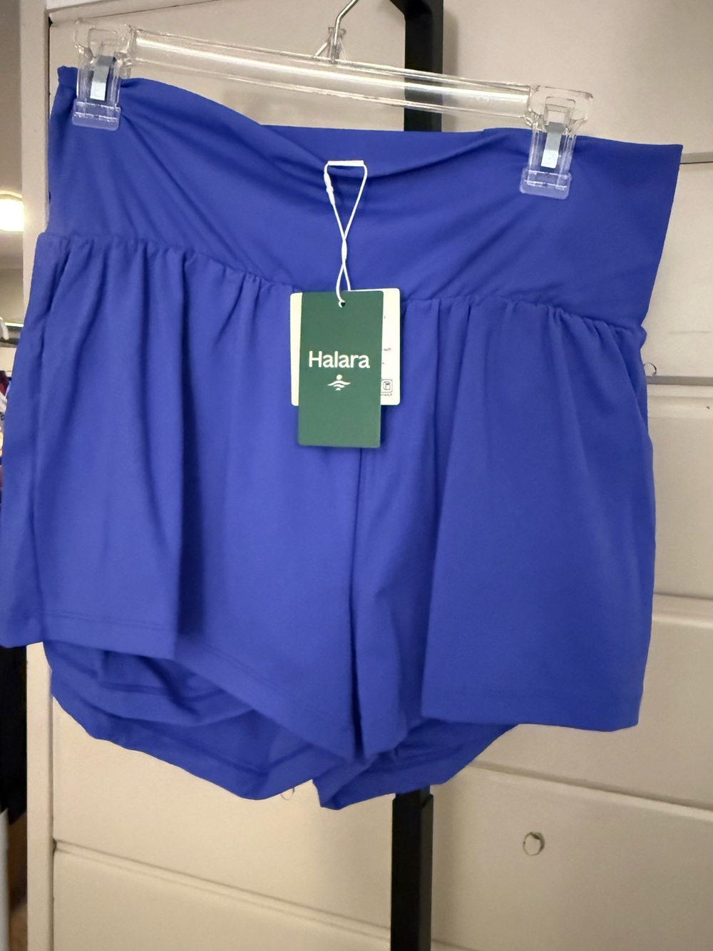 HALARA double layer shorts with Inner Shorts